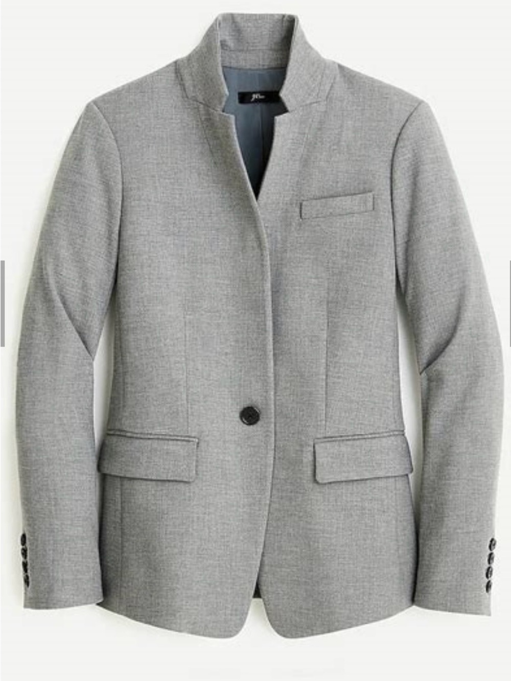 J. Crew Gray Regent Blazer in Four Season Stretch